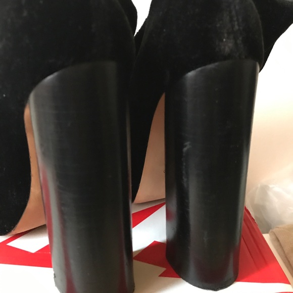 Alexander Wang Alana Velvet Boots - Picture 6 of 8